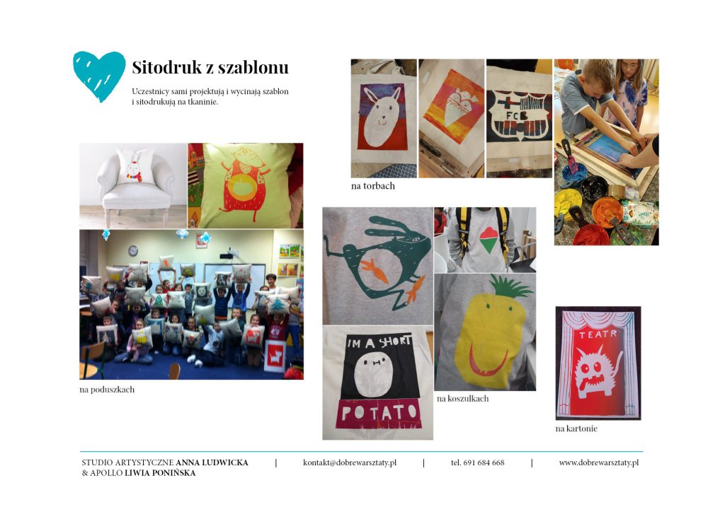 oferta dobre warsztaty sitodruk