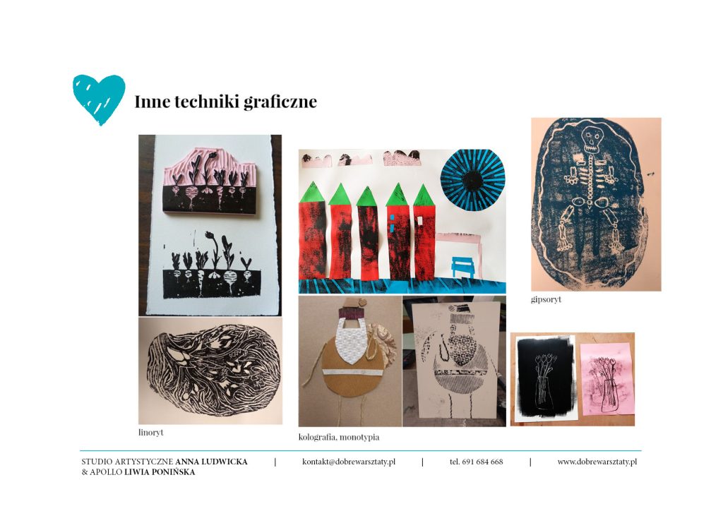 oferta dobre warsztaty techniki graficzne